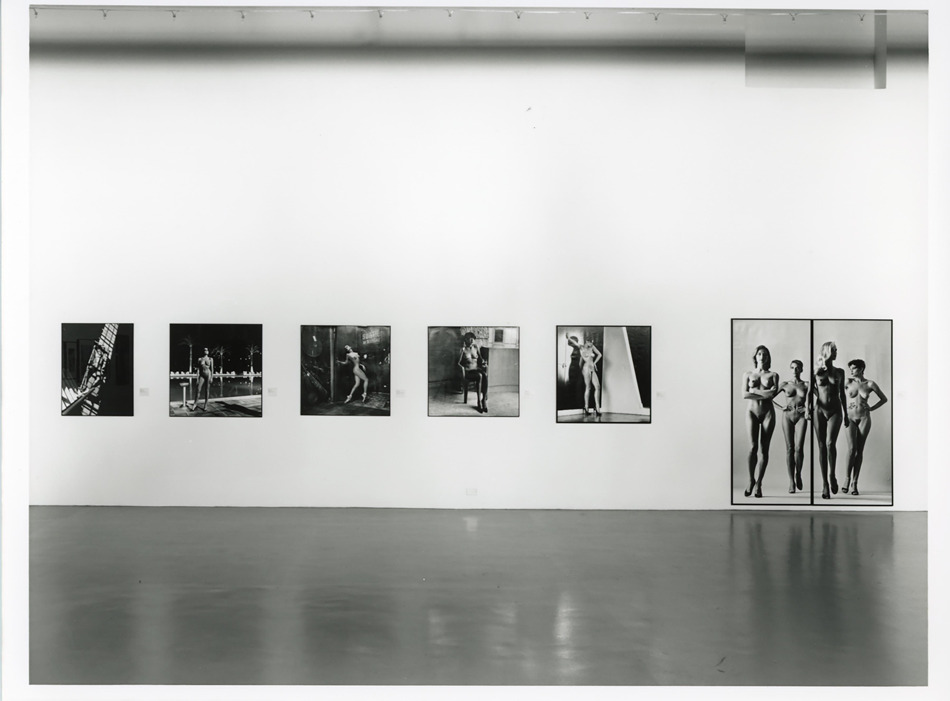 u0022Helmut Newtonu0022, installation view